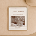 Cover image for Calm at Bedtime, a psychologist-designed 1-day program to soften sleep anxiety and bedtime overthinking.