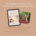 Author page featuring Tessa, MSc Psychologist and founder of Talk2Tessa, creator of ACT and self-compassion-based digital self-help programs for burnout and emotional wellness.